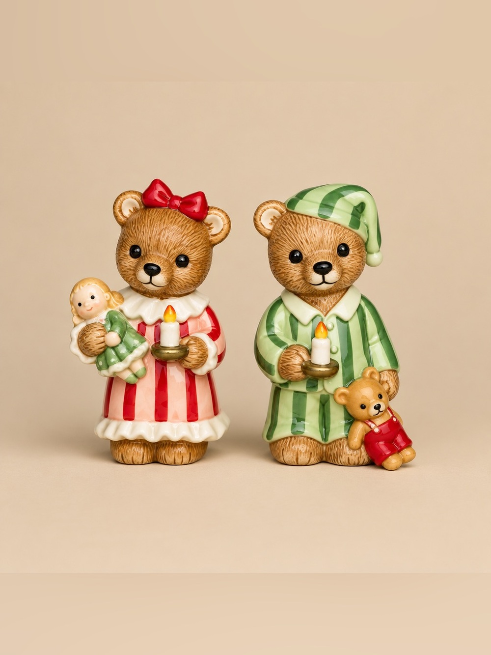 Home Interiors and Gifts Bedtime Bears figurines, model number 51022-98